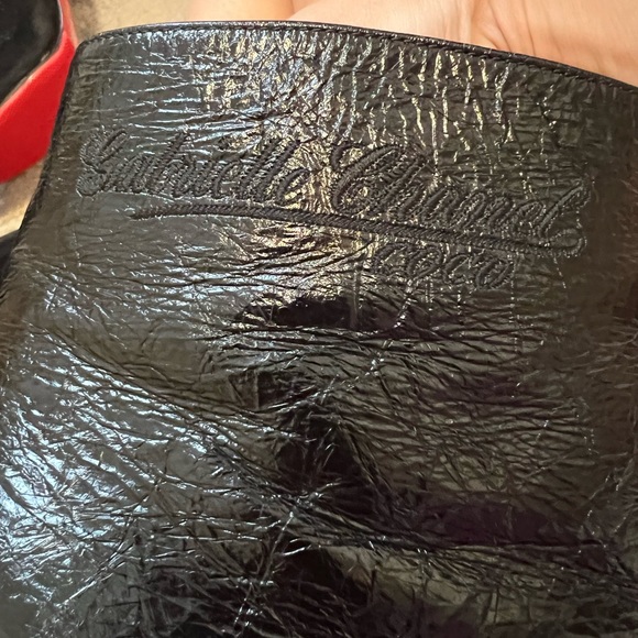 Chanel black leather Coco Chanel sign ankle boots - Picture 17 of 17